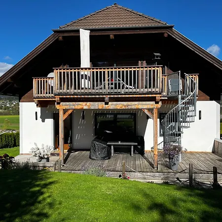 In A Luxury Chalet, Living Room, Kitchen And Games Guest house *